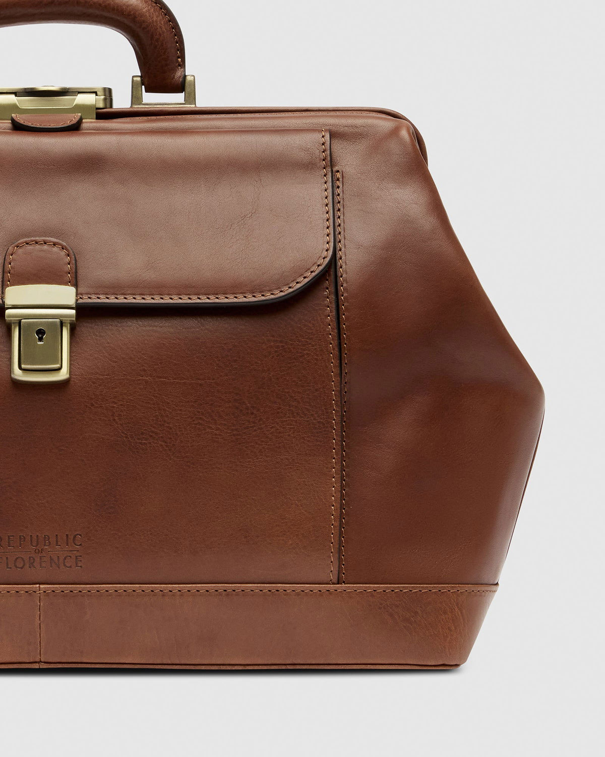 Panacea Matt Brown - Leather Doctor Bag - Republic of Florence