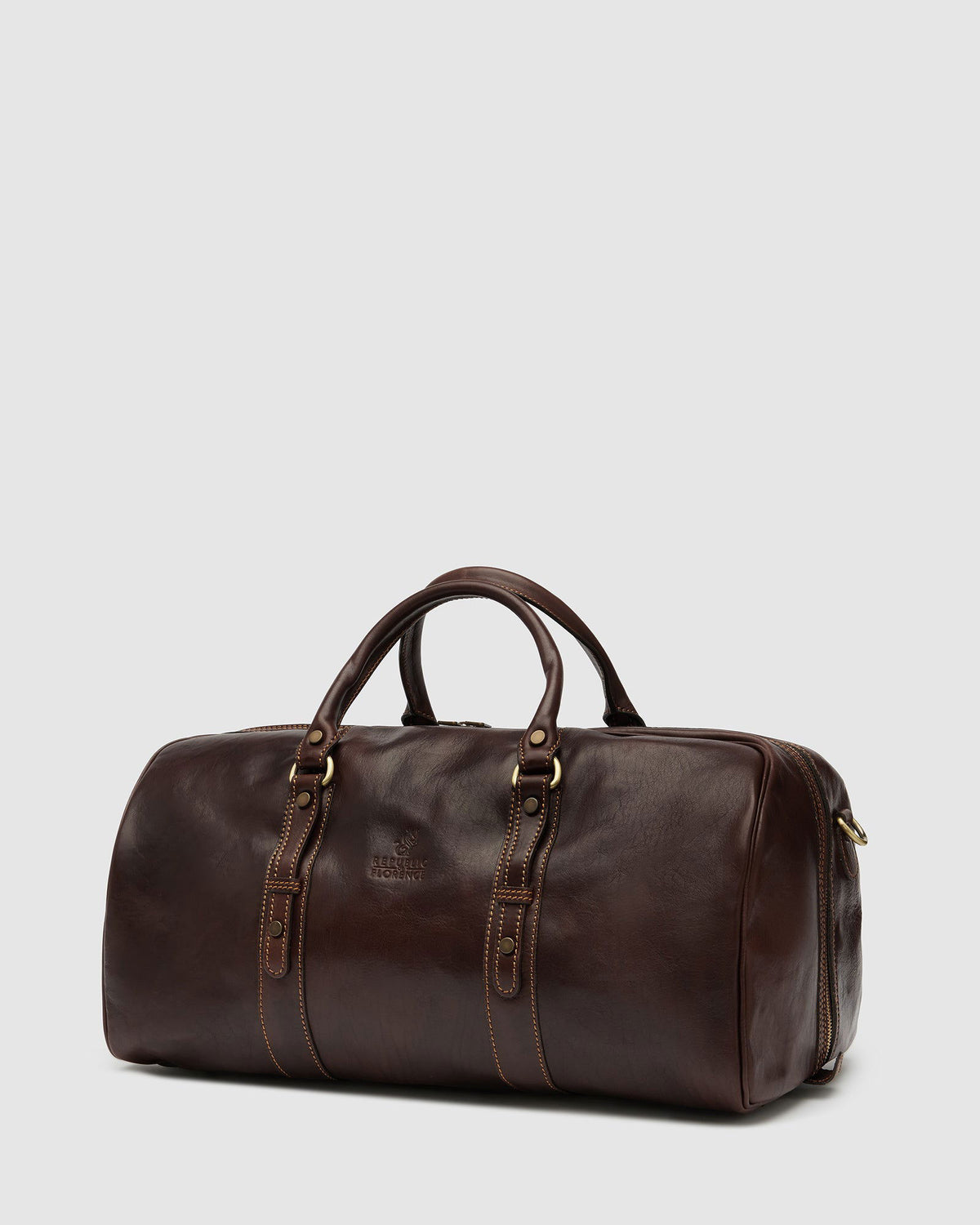 Polo Medium Matt Chocolate - Duffle bag - Republic of Florence