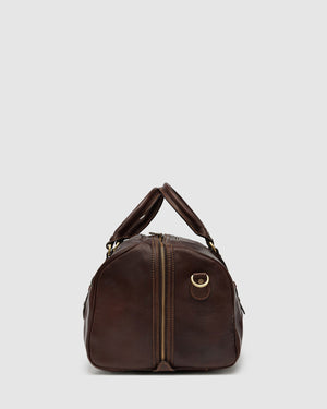 Polo Medium Matt Chocolate - Duffle bag - Republic of Florence