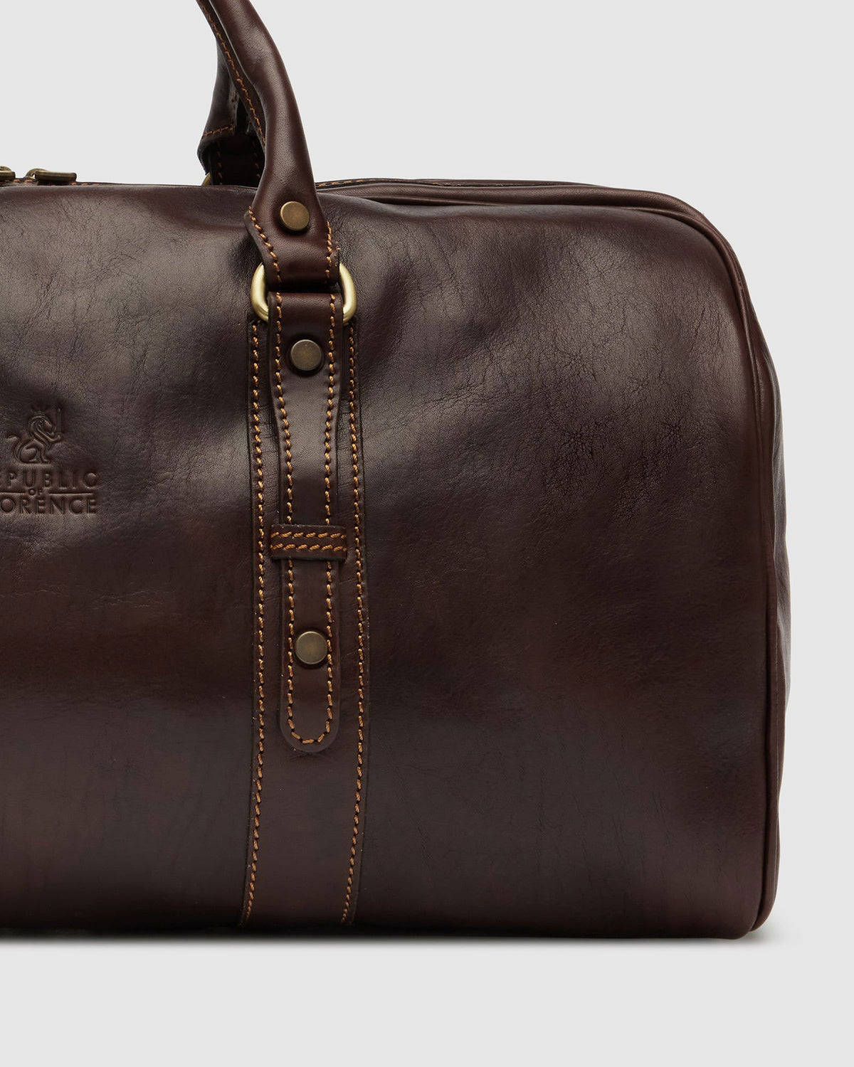 Polo Medium Matt Chocolate - Duffle bag - Republic of Florence