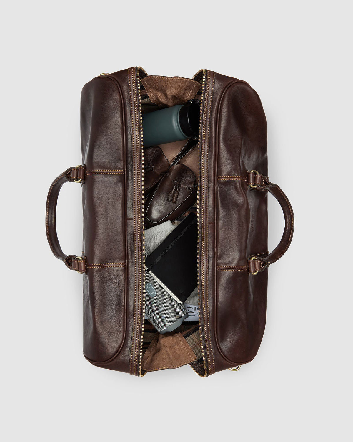 Polo Medium Matt Chocolate - Duffle bag - Republic of Florence