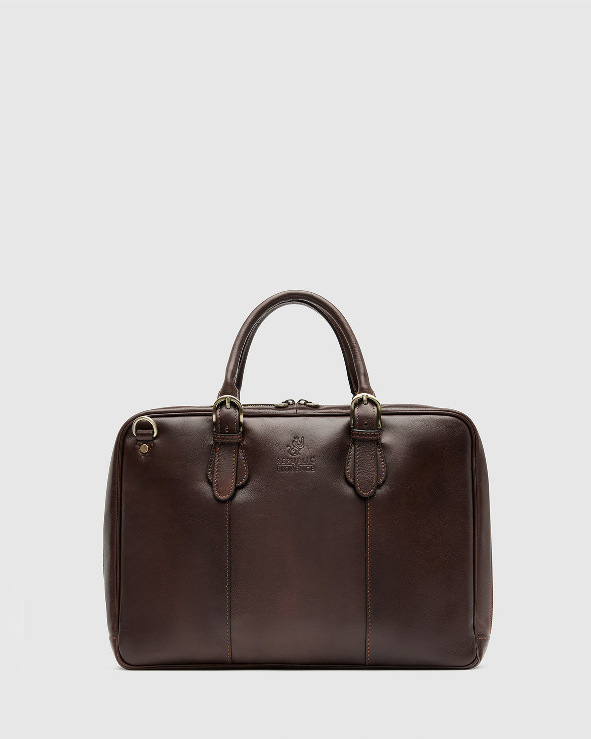 Madrid Espresso - 16" Leather Briefcase