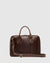 Madrid Matt Chocolate - Leather Briefcase