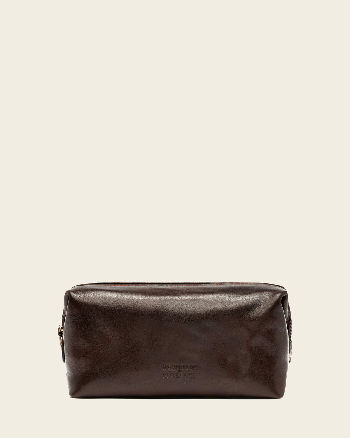 Grand Dopp Kit Moro - Leather Toiletry Bag