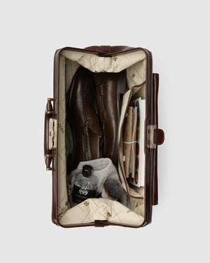 Panacea Brown - Leather Doctor Bag