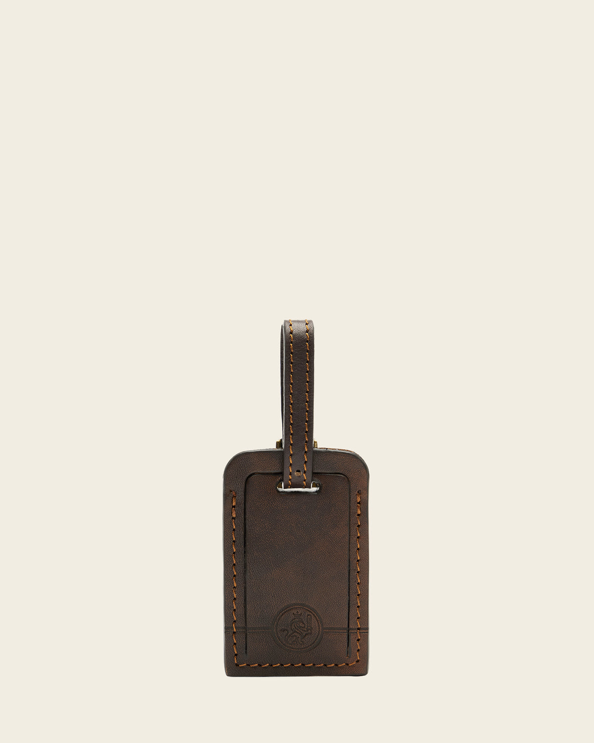Tag Espresso - Leather Travel Tag