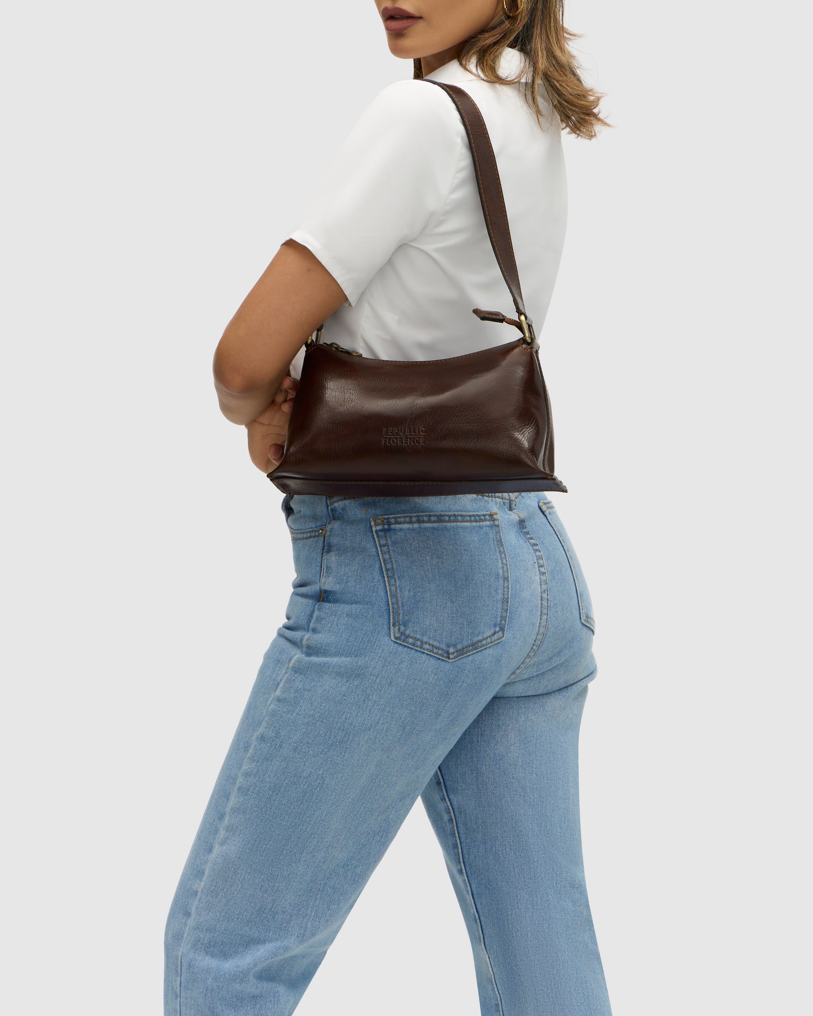 Laura Terra - Leather Shoulder Bag