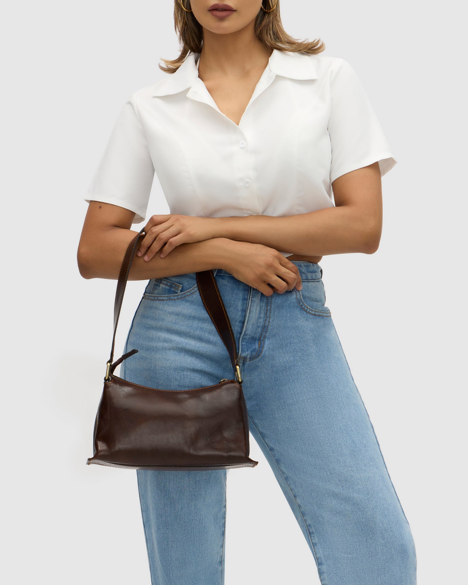 Laura Moro - Leather Shoulder Bag
