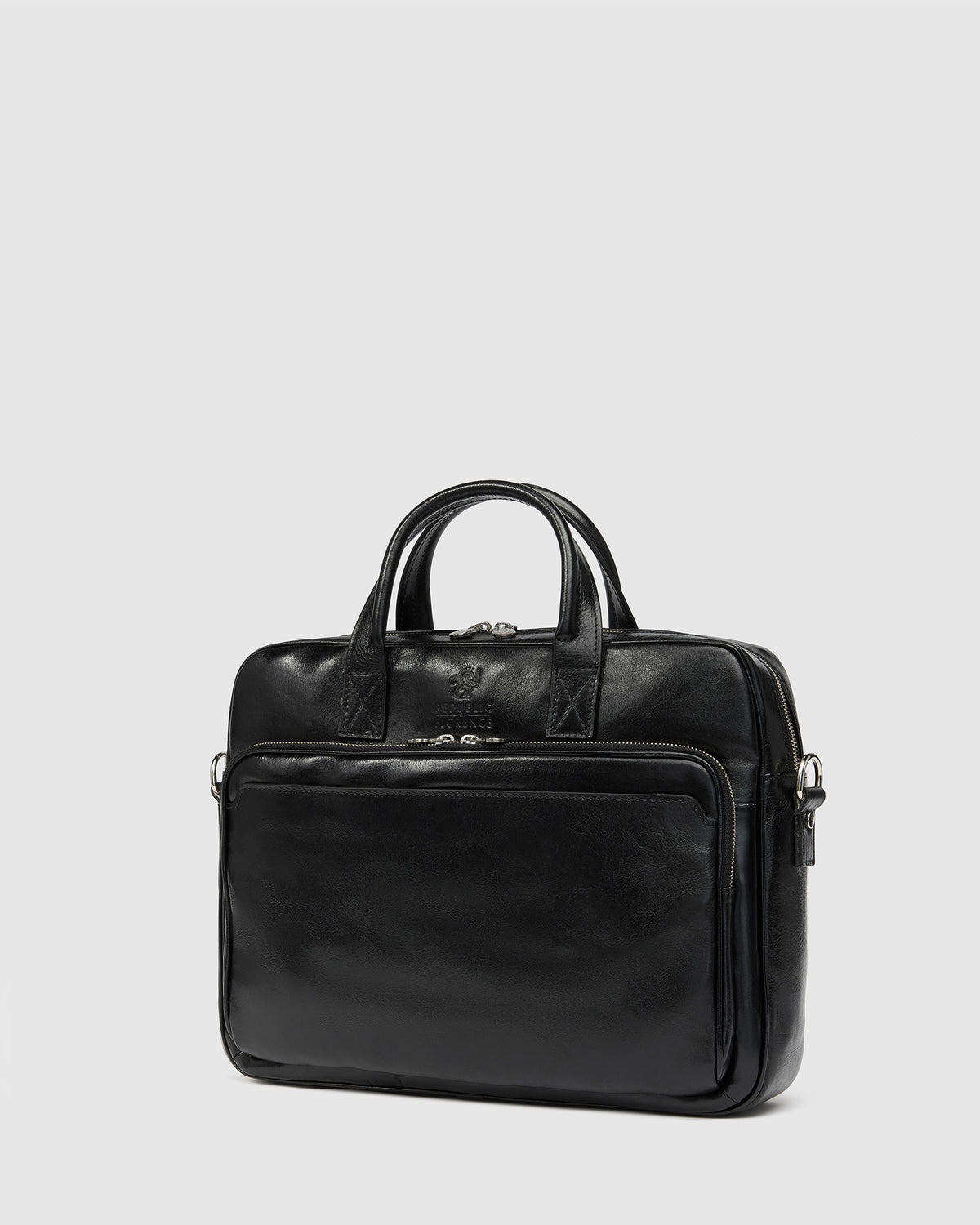 Pretoria Jet - 15" Leather Laptop Briefcase