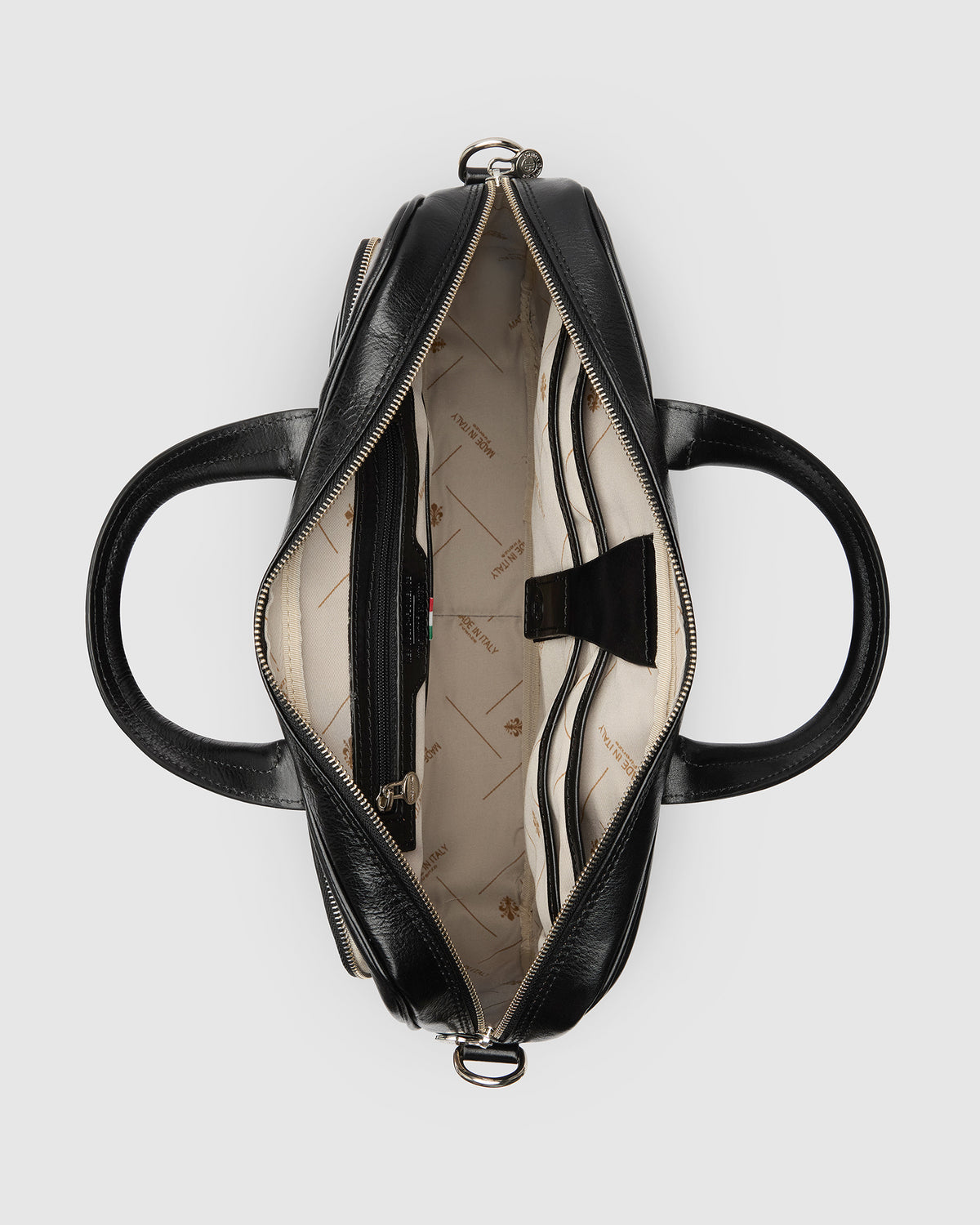 Pretoria Jet - 15" Leather Laptop Briefcase