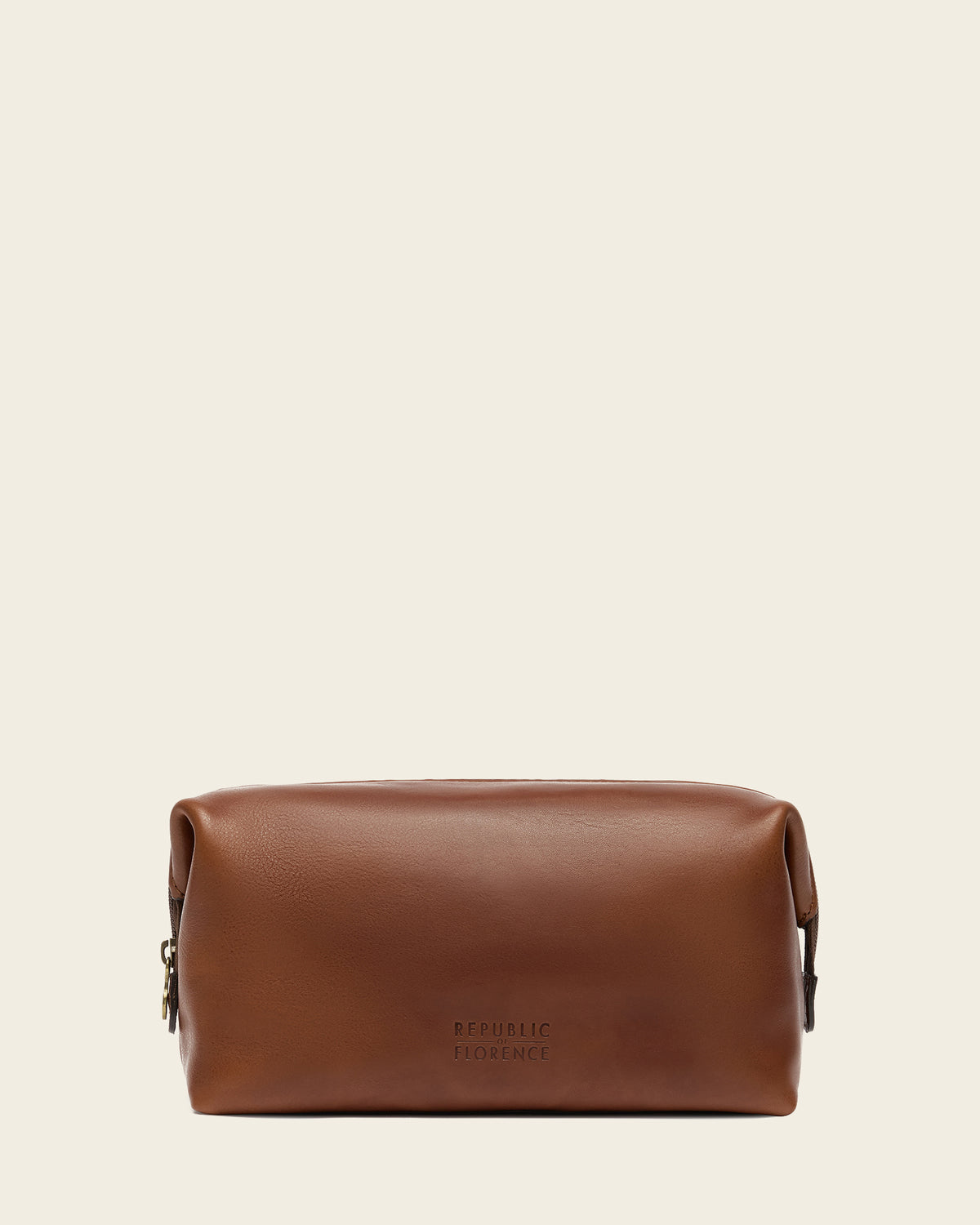Grand Dopp Kit Earth - Leather Toiletry Bag