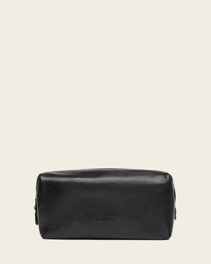 Grand Dopp Kit Jet - Leather Toiletry Bag