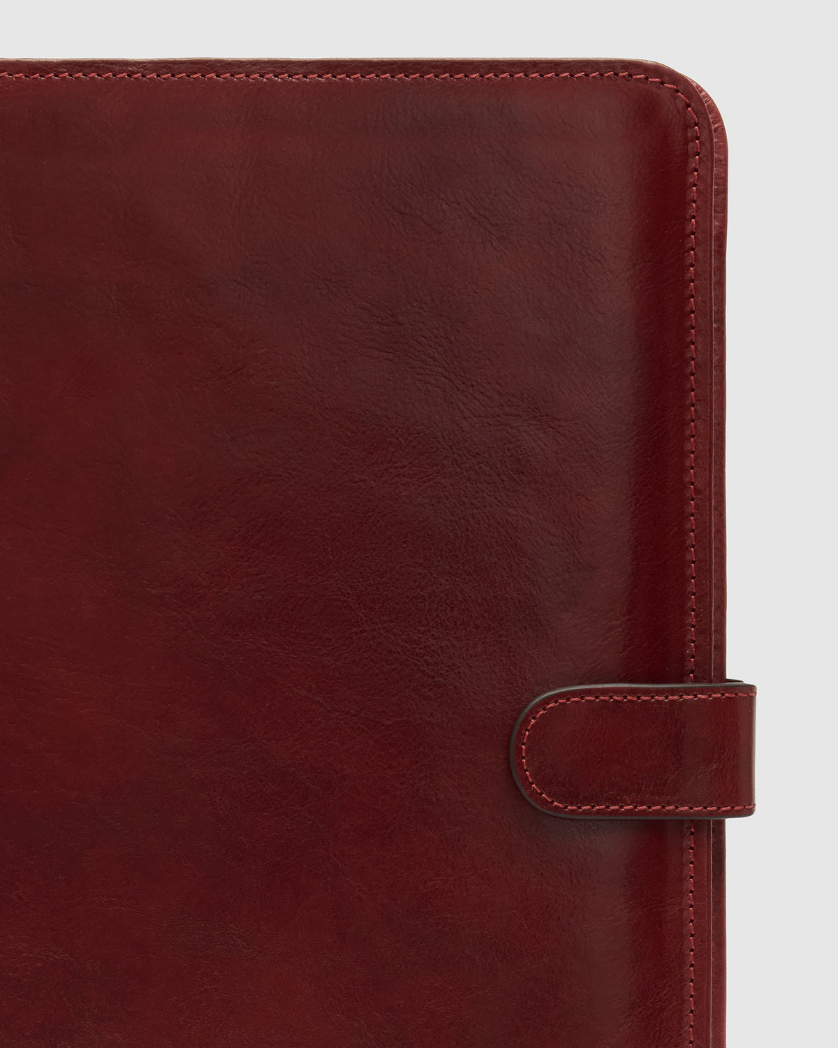 Imperial Rosso - Clip-On Leather Compendium
