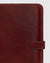 Imperial Red - Clip On Leather Compendium