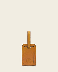 Tag Saffron - Leather Travel Tag