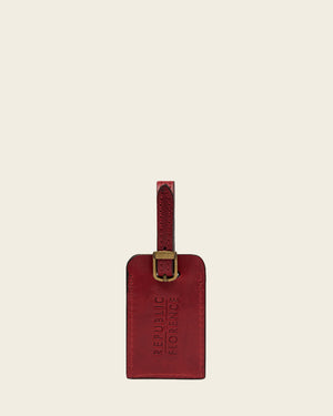 Tag Rosso - Leather Travel Tag