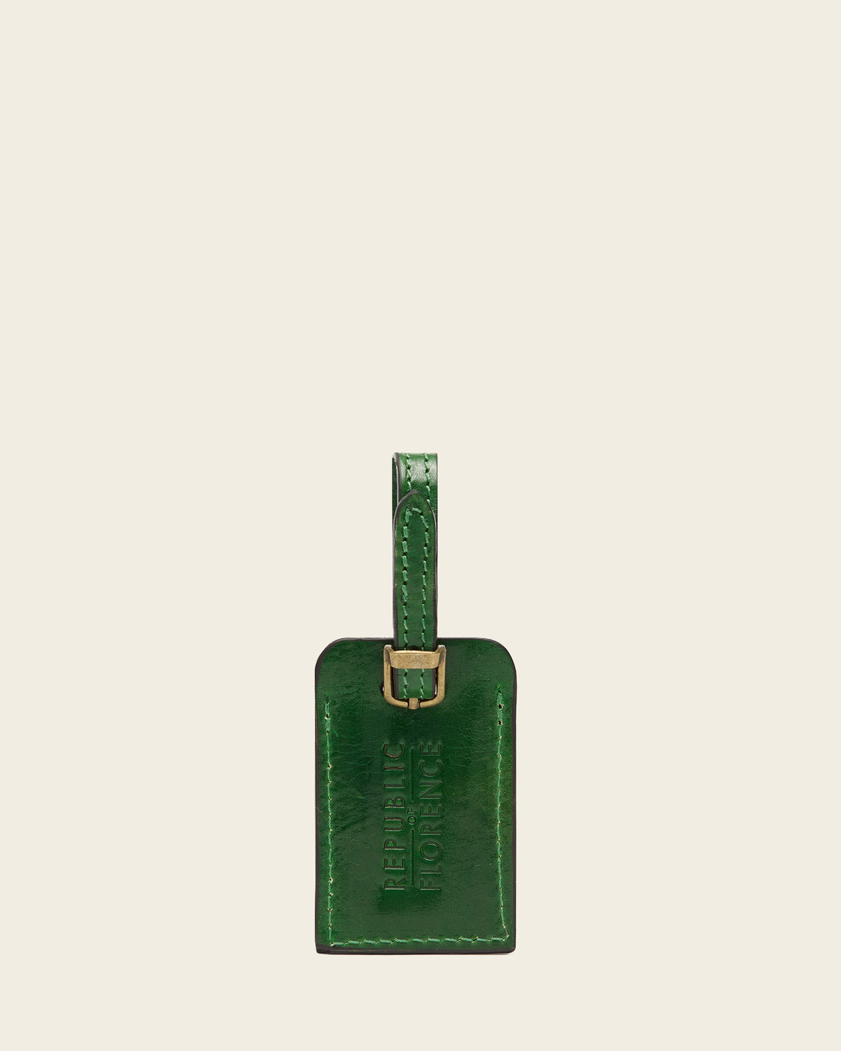 Tag Forest - Leather Travel Tag