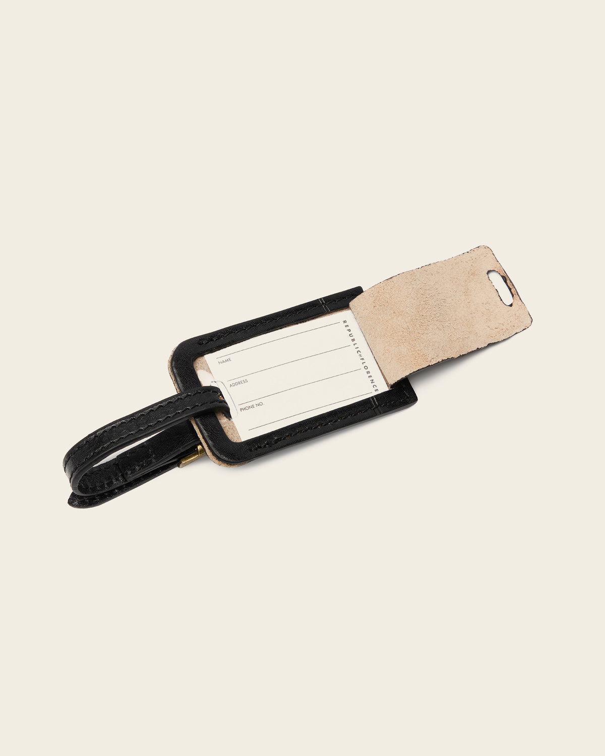 Tag Ink - Leather Travel Tag