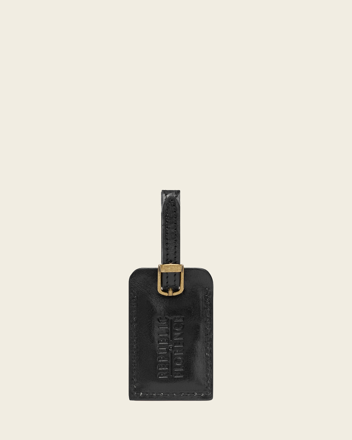 Tag Jet - Leather Travel Tag