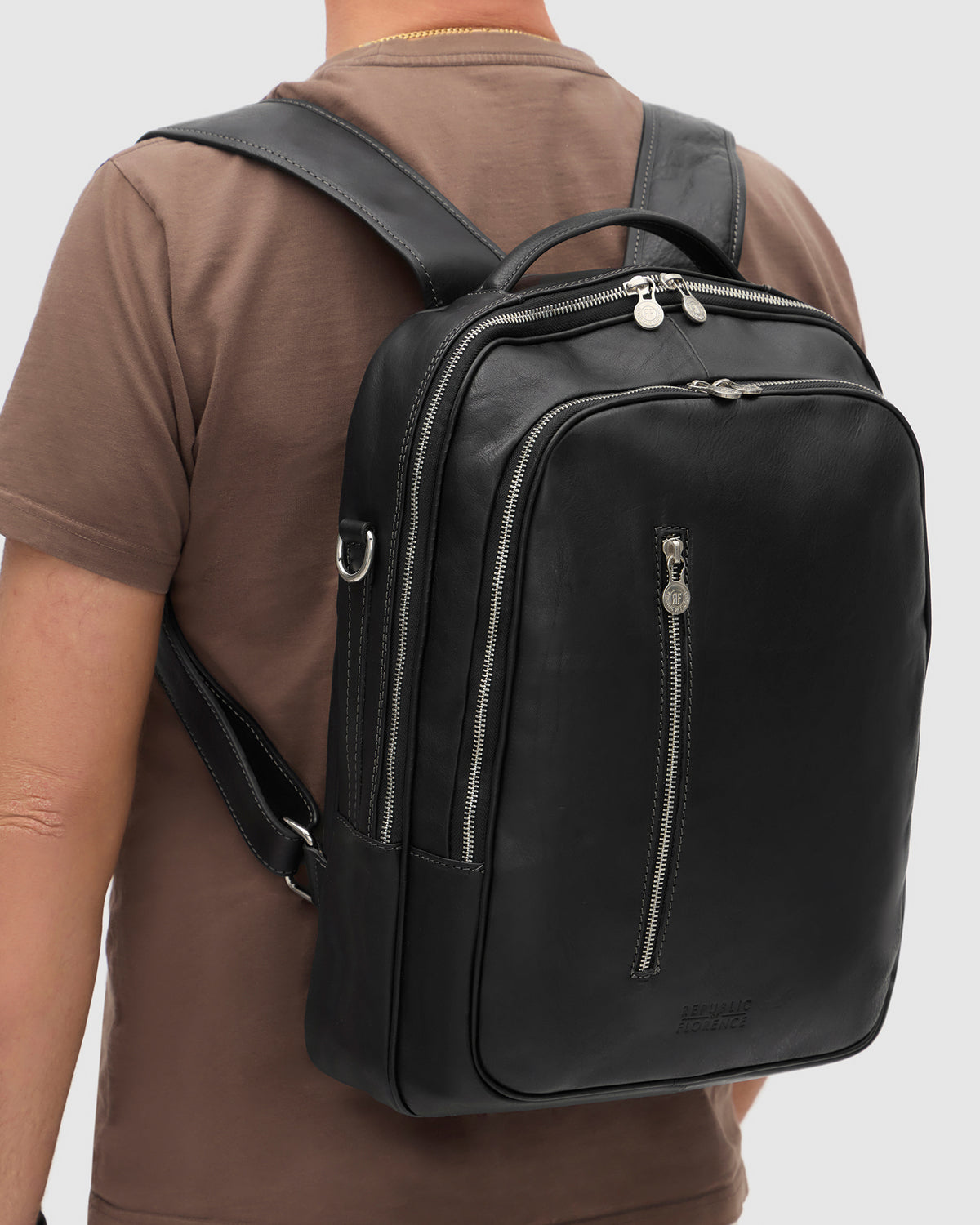 Belfast Ink - Leather Backpack