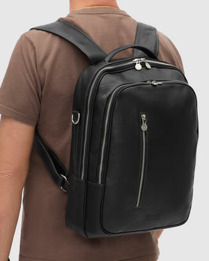 Belfast Ink - Leather Backpack