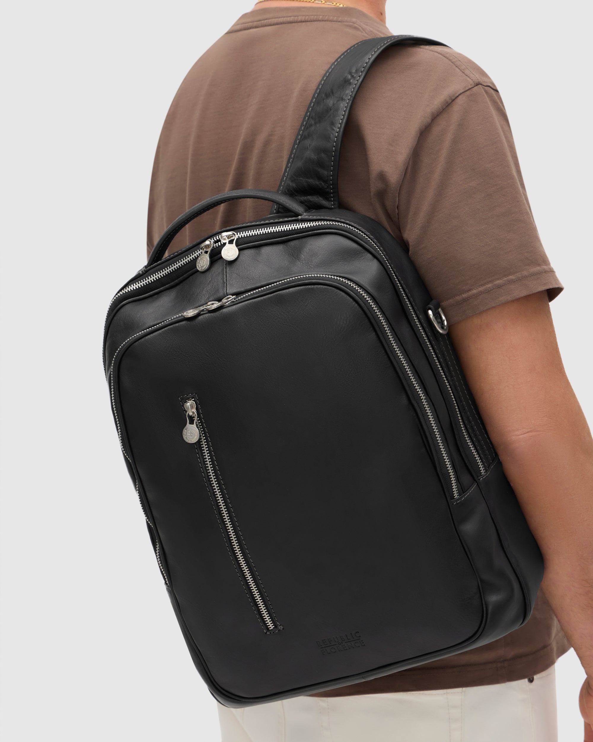 Belfast Matte Black Backpack