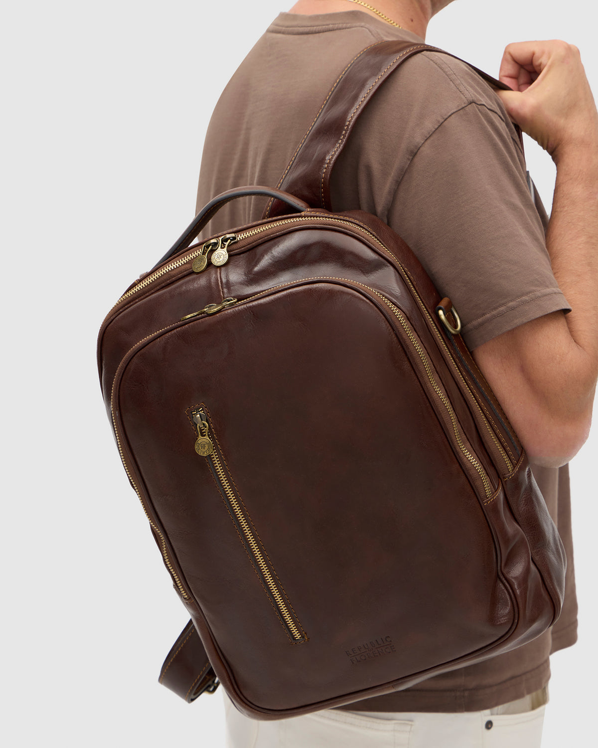 Belfast Terra - Leather Backpack