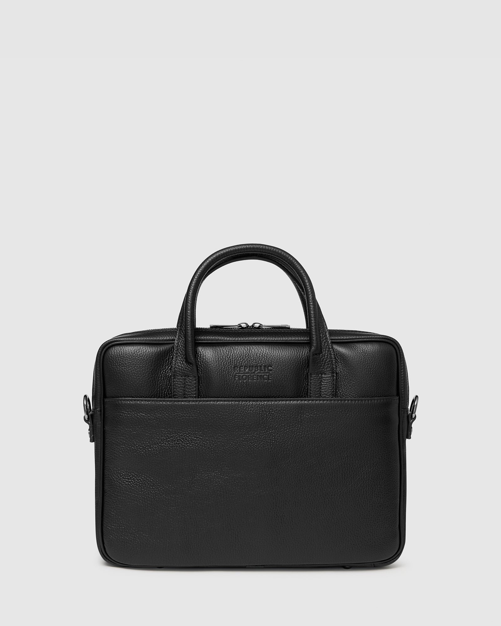 Glasgow Pebble Black - Laptop Bag