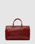 Beltrami Rosso - Leather Weekender Bag