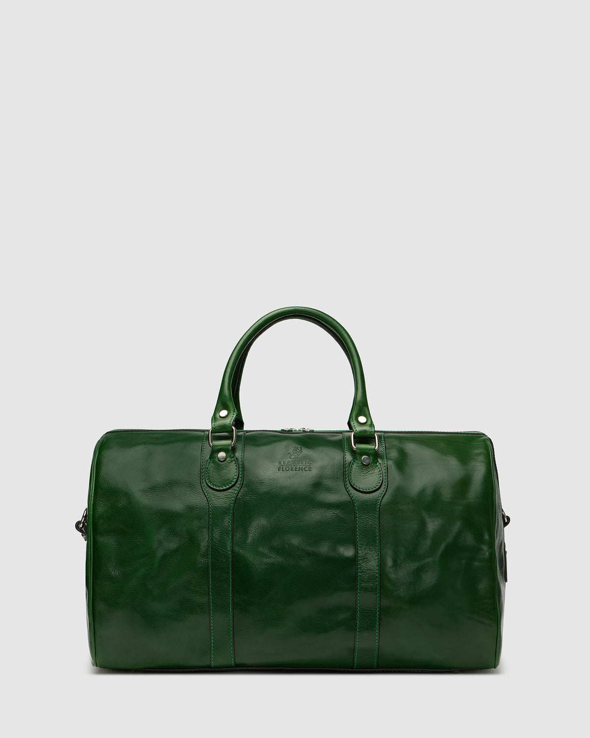 Beltrami Forest - Leather Weekender Bag