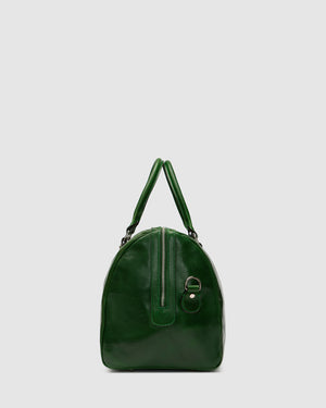 Beltrami Forest - Leather Weekender Bag