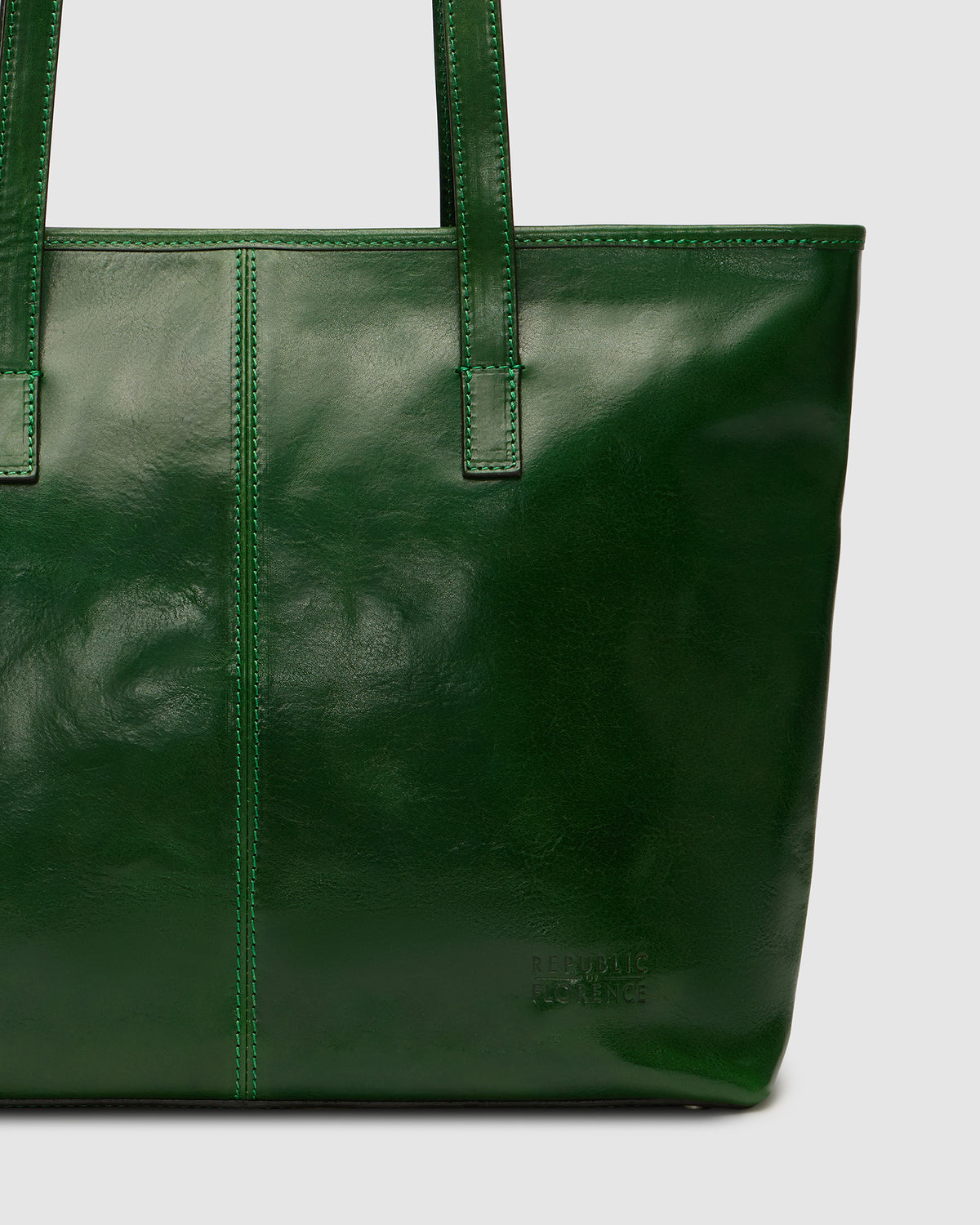Beatrice Forest - Leather Work Tote