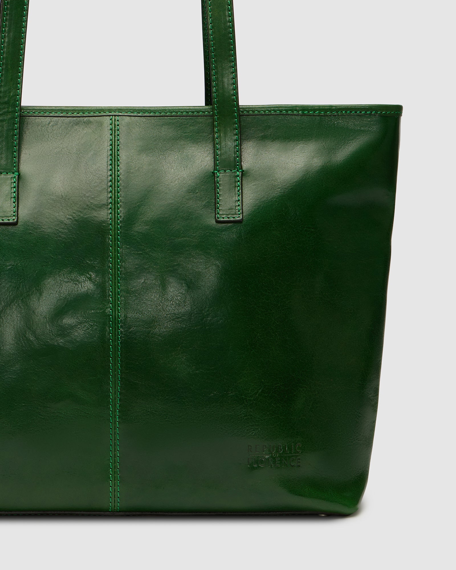Beatrice Forest - Leather Work Tote