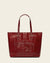 Beatrice Rosso - Leather Work Tote