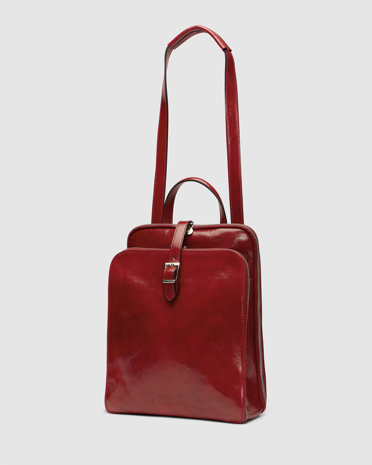 Emma Rosso - 3-in-1 Convertible Leather Backpack