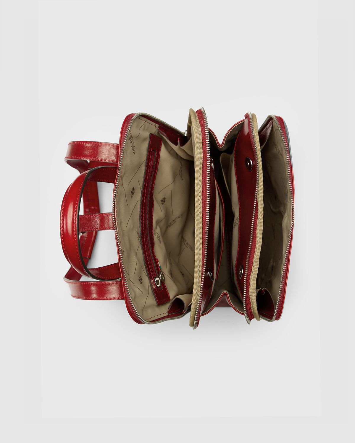 Emma Rosso - 3-in-1 Convertible Leather Backpack