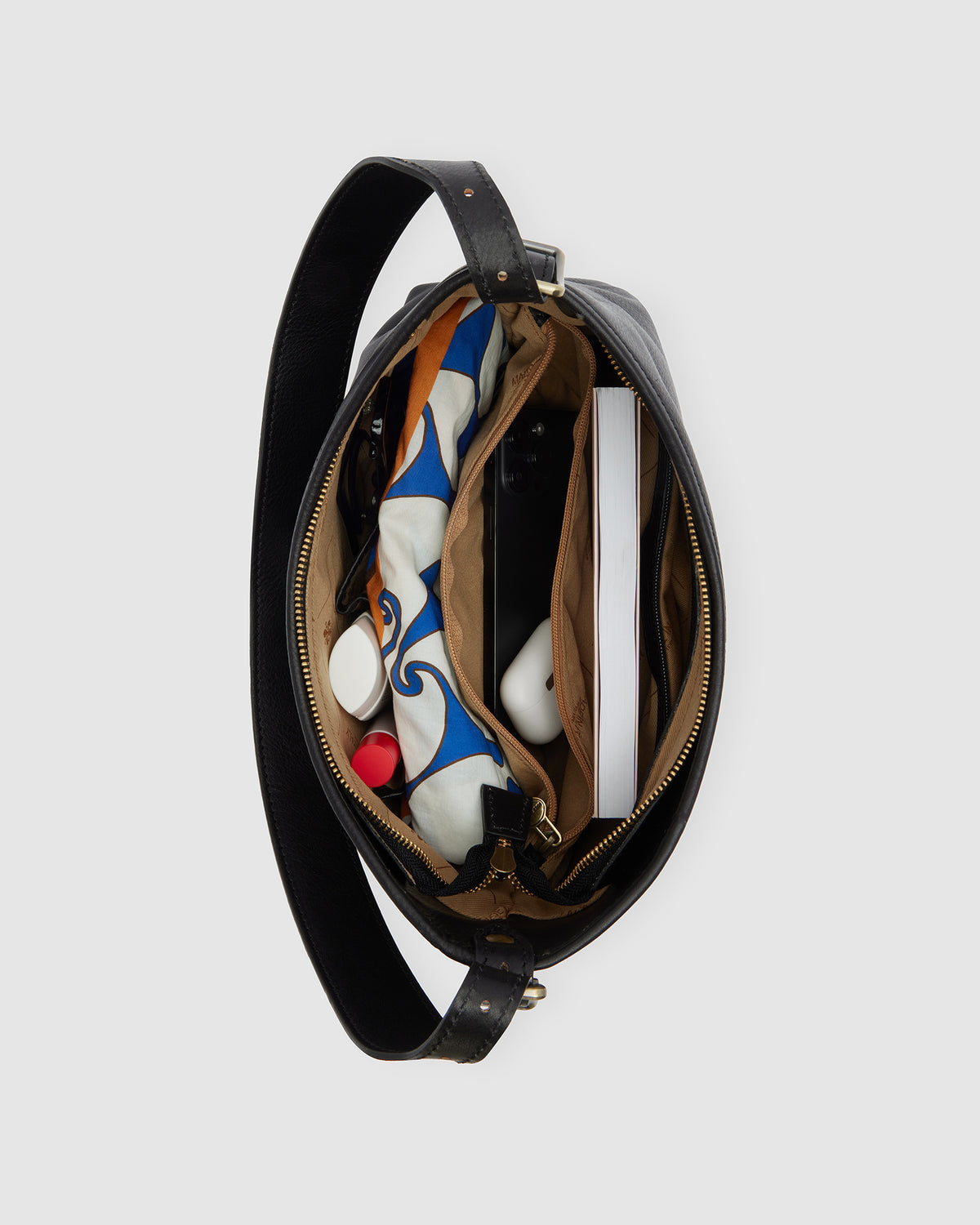 Sophia Ink - Leather Shoulder Bag