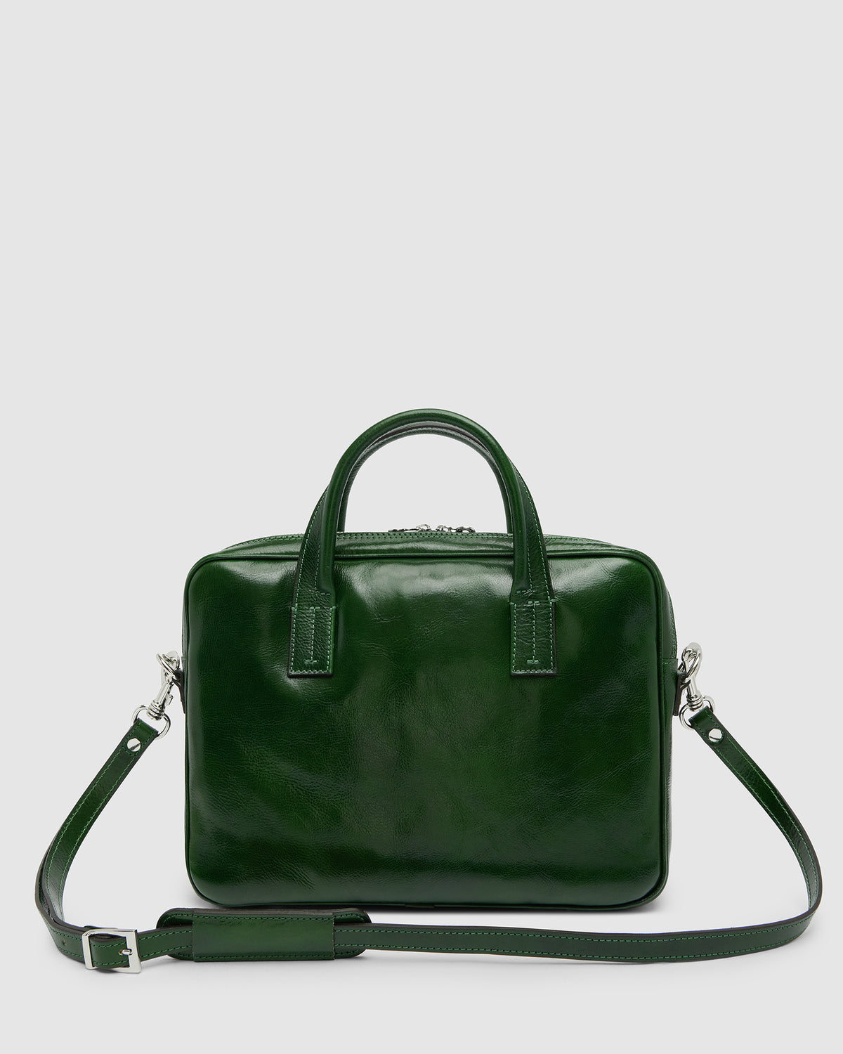 London Forest - 14" Leather Briefcase