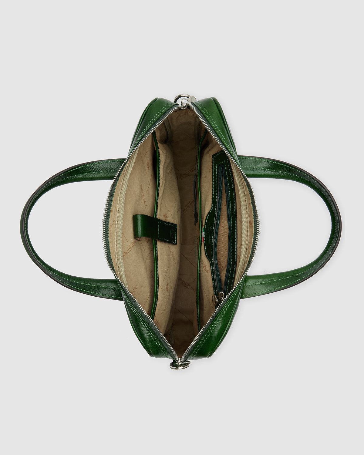 London Forest - 14" Leather Briefcase