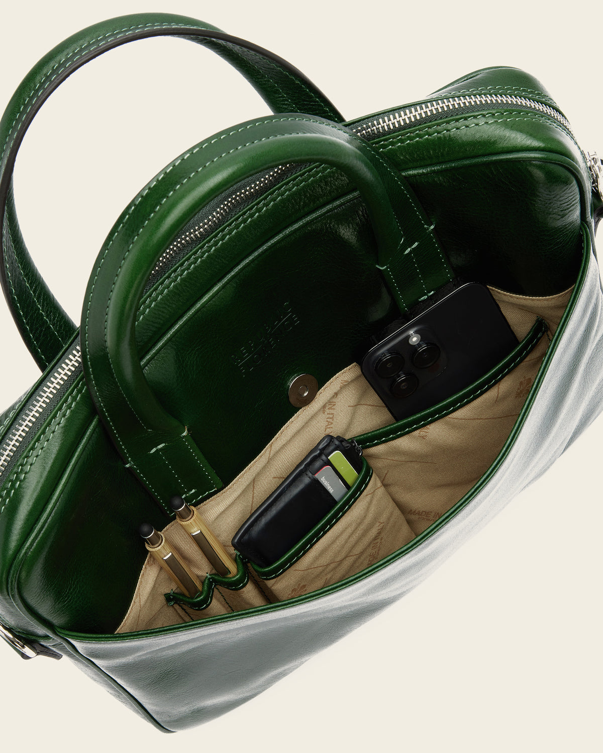 London Forest - Leather Briefcase | Republic of Florence