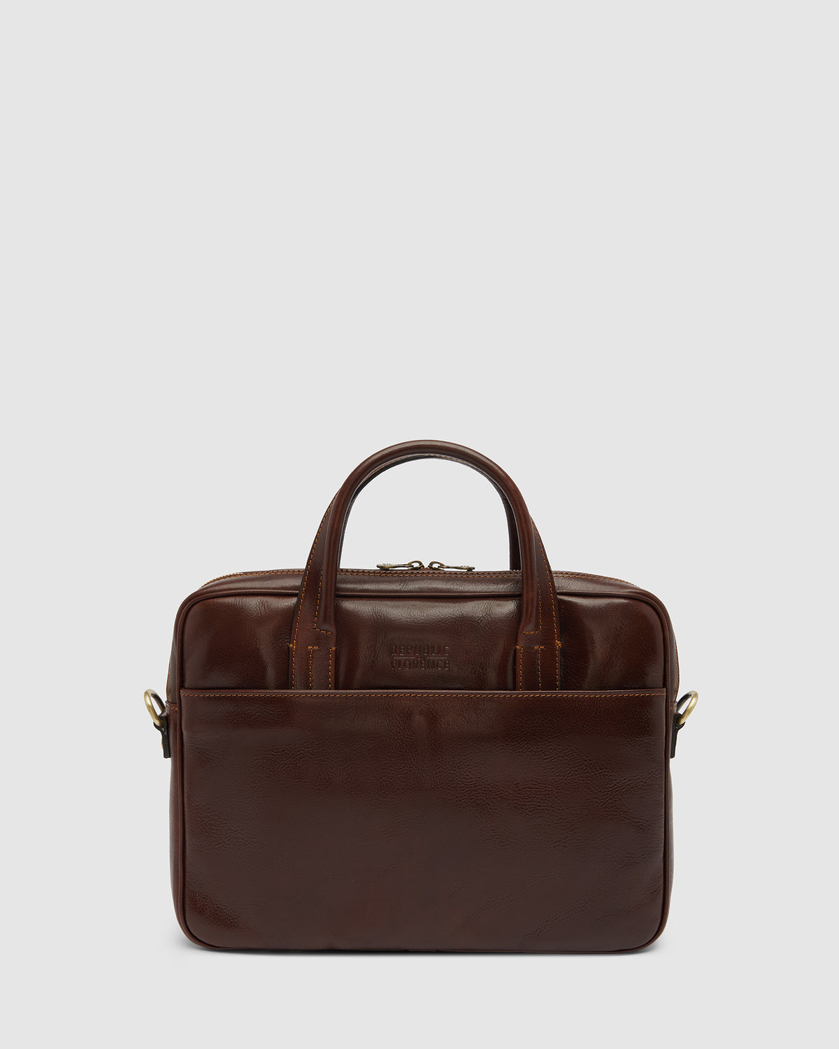 London Terra - 14" Leather Briefcase