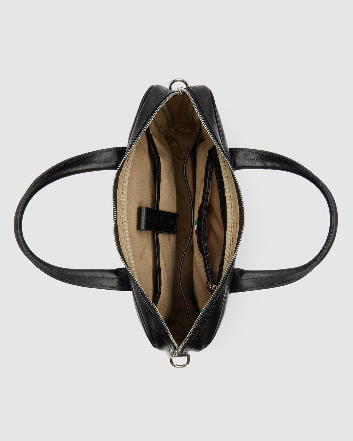 London Jet - 14" Leather Briefcase