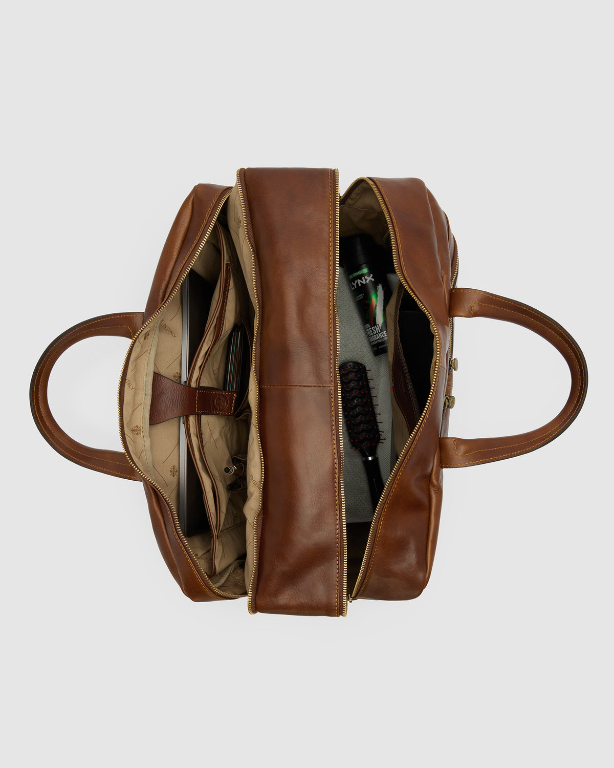 Magellan Earth - Leather Tech Weekender