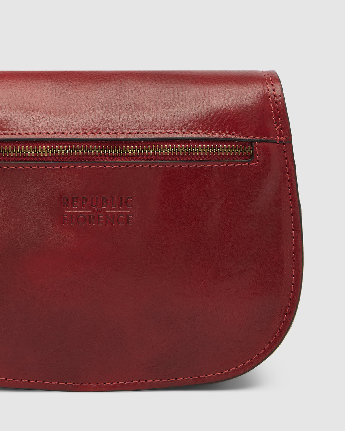 Mia Rosso - Leather Crossbody Bag