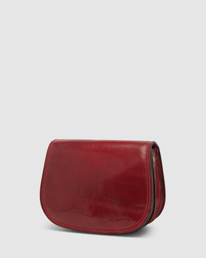 Mia Rosso - Leather Crossbody Bag