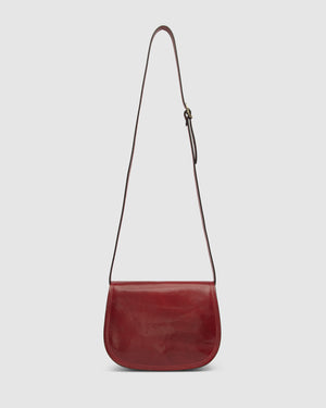 Mia Rosso - Leather Crossbody Bag