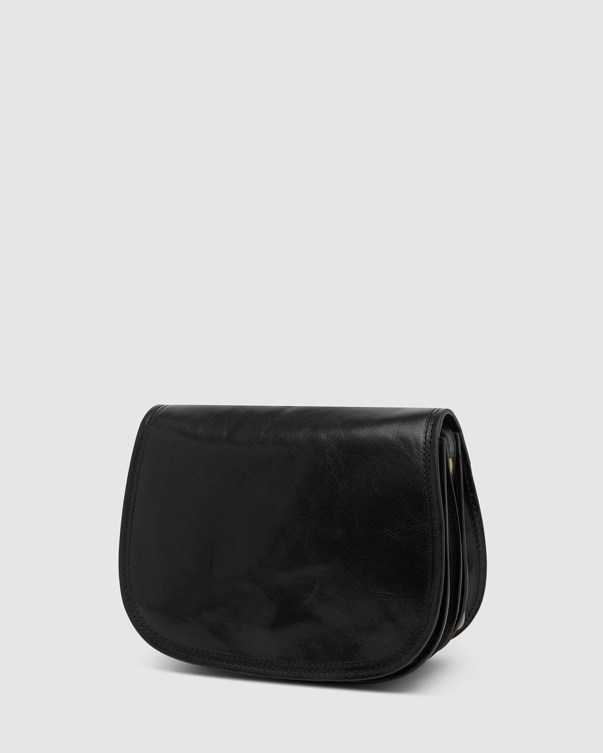 Mia Jet - Leather Crossbody Bag