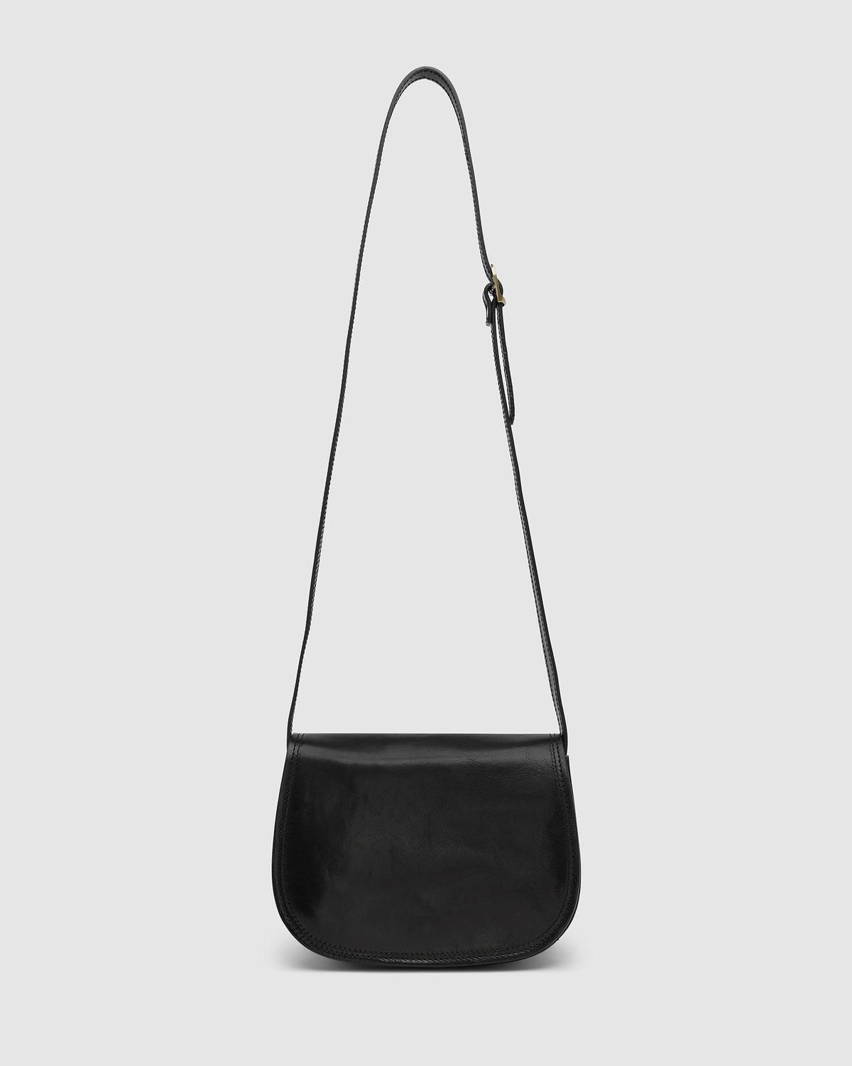 Mia Jet - Leather Crossbody Bag