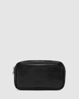 Marcus Jet - Leather Carry Pouch