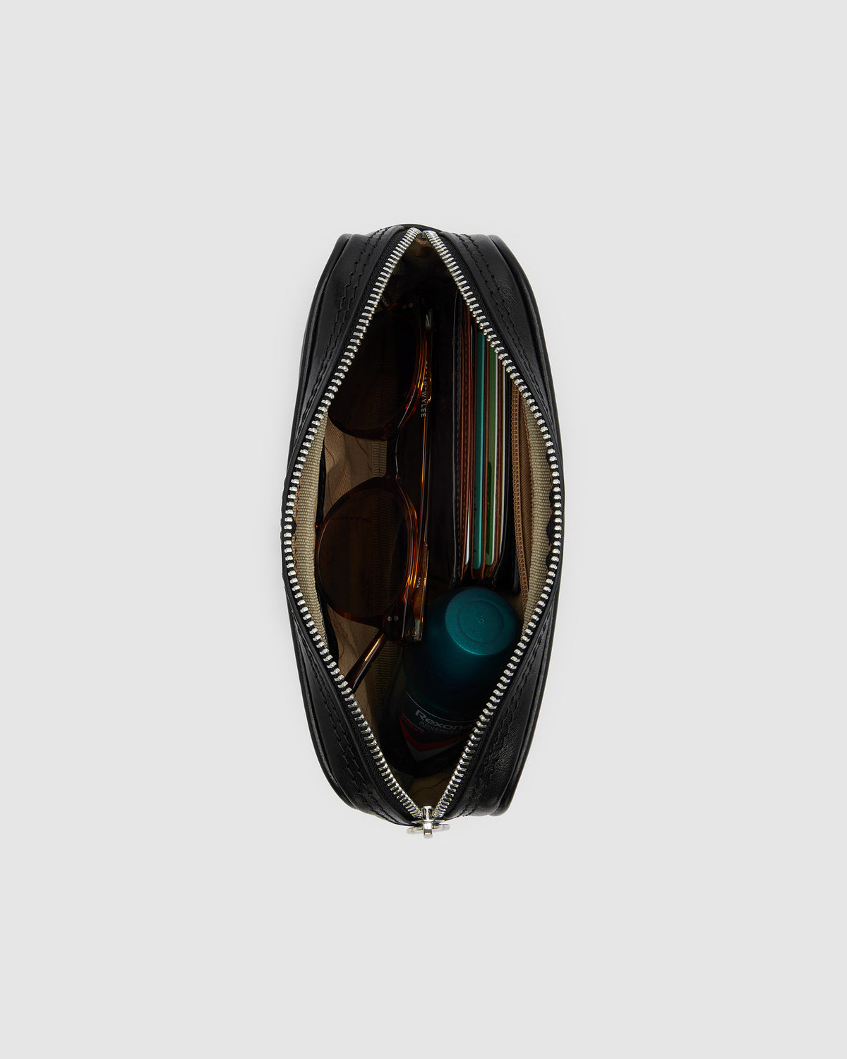 Marcus Jet - Leather Carry Pouch